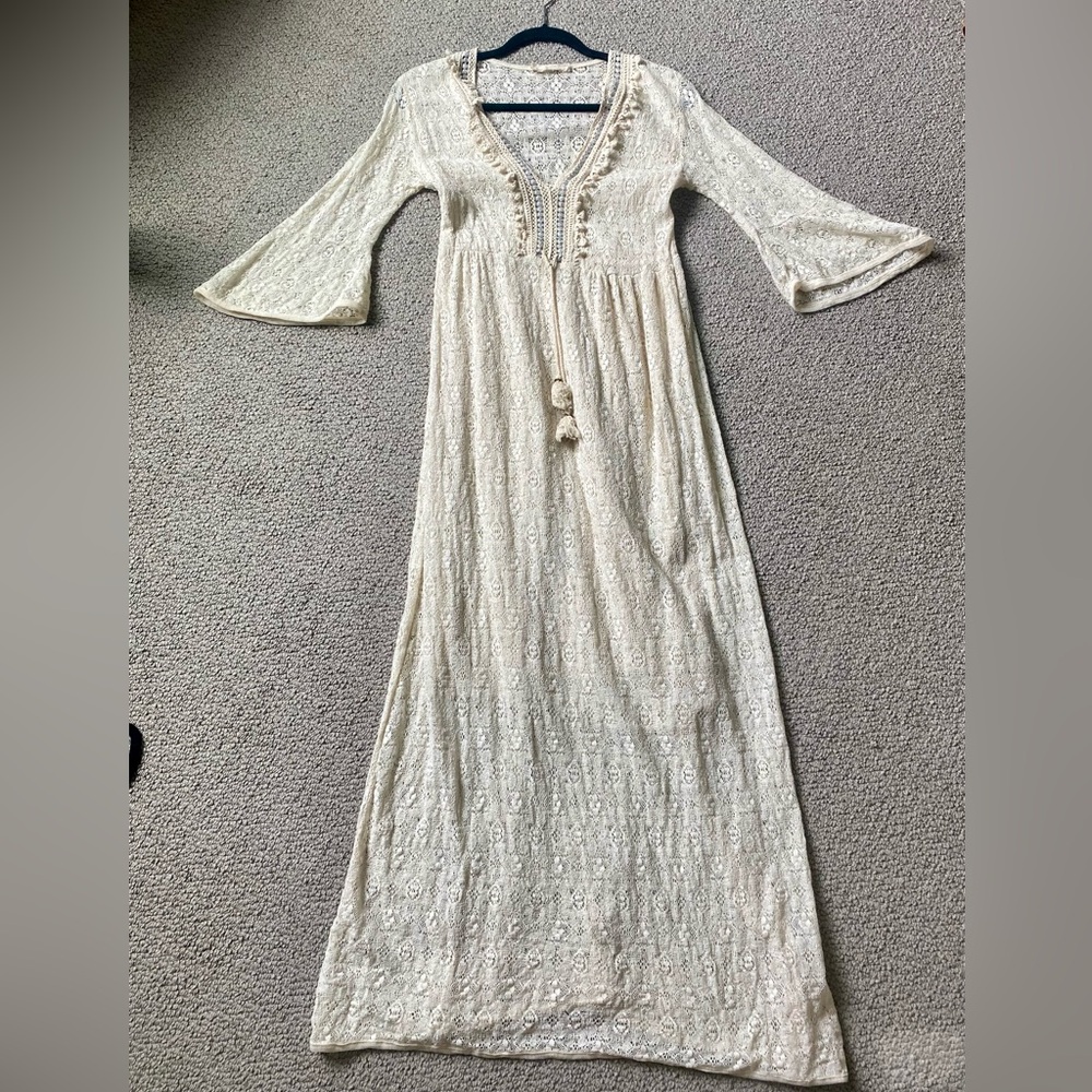 Lace Vintage Cream Dress